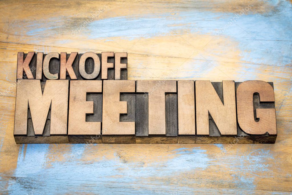 Kickoff meeting reviewing requirements