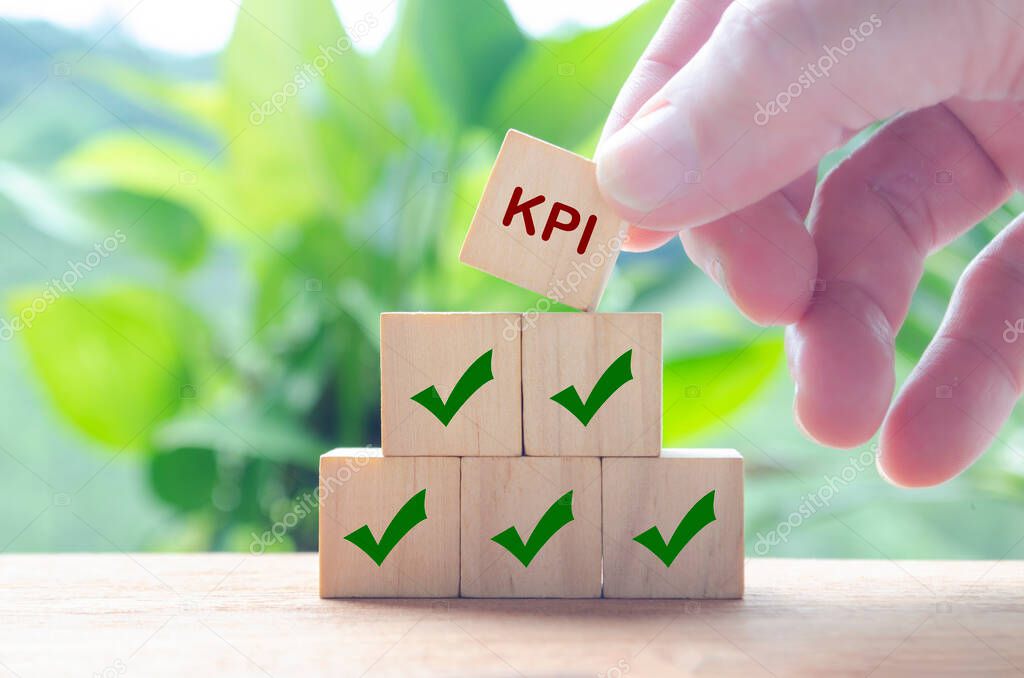 Dashboard showing KPIs and improvements