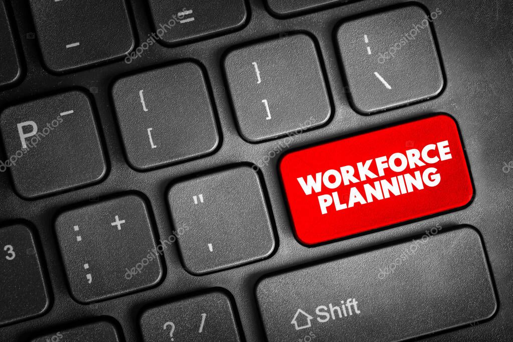 Graph and charts for workforce planning